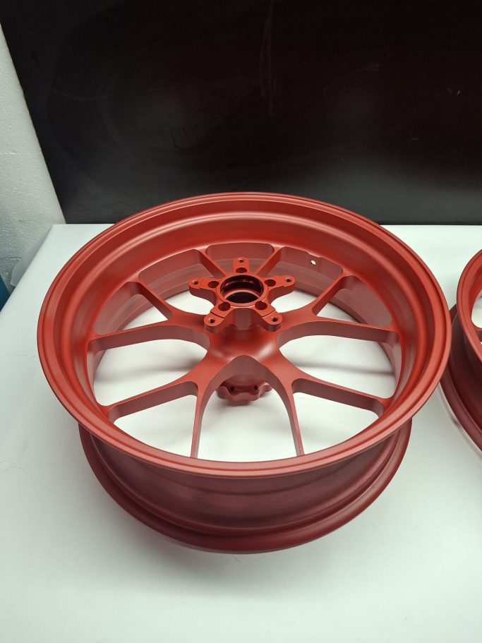 Felge in Habanero Red